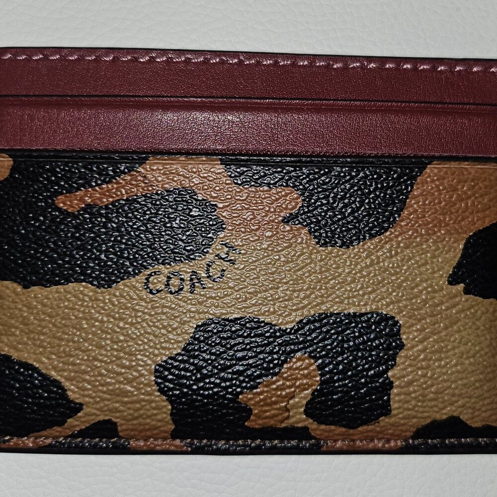Authentic Coach Card Case